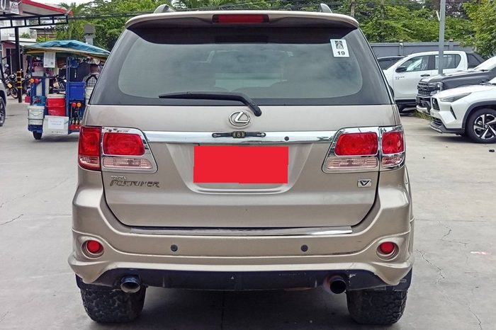 TOYOTA 4WD 2005 2.7V AT FORTUNER BROWN  1211 full