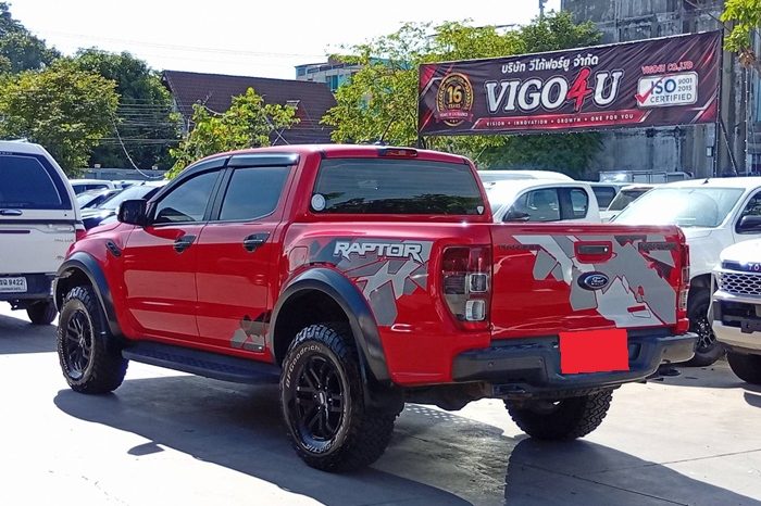 RAPTOR 4WD 2019 2.0 AT DOUBLE CAB RED  9702 full