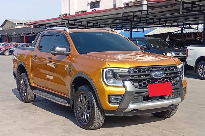 FORD 4WD 2022 2.0 AT DOUBLE CAB YELLOW  6324 full