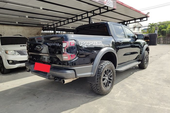 FORD RAPTOR 4WD 2023 3.0 AT DOUBLE CAB BLACK  7993 full