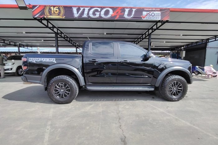 FORD RAPTOR 4WD 2023 3.0 AT DOUBLE CAB BLACK  7993 full