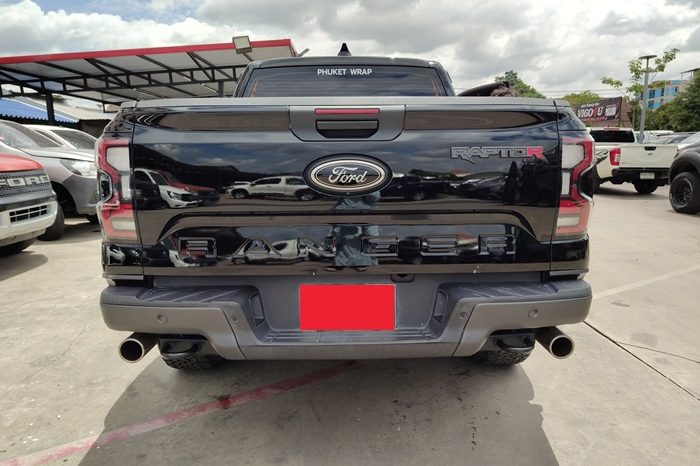 FORD RAPTOR 4WD 2022 3.0 AT DOUBLE CAB BLACK  7965 full