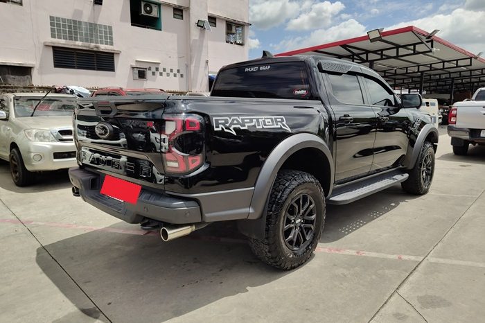 FORD RAPTOR 4WD 2022 3.0 AT DOUBLE CAB BLACK  7965 full