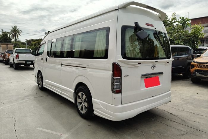 TOYOTA 2WD 2011 2.5 MT COMMUTER WHITE 9901 full