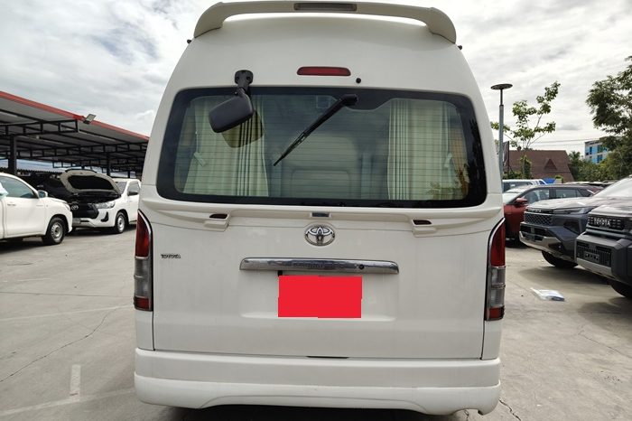TOYOTA 2WD 2011 2.5 MT COMMUTER WHITE 9901 full