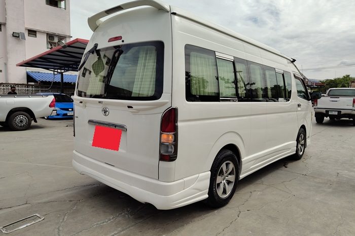 TOYOTA 2WD 2011 2.5 MT COMMUTER WHITE 9901 full