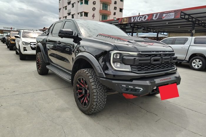 FORD RAPTOR 4WD 2022 3.0 AT DOUBLE CAB BLACK 3697 full