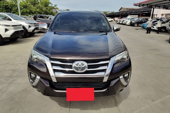 TOYOTA 2WD 2018 2.4V AT FORTUNER BROWN  4751 full