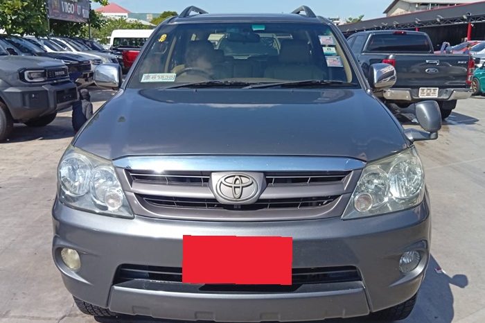 TOYOTA 4WD 2010 2.7V AT FORTUNER DARK GREY 2342 full