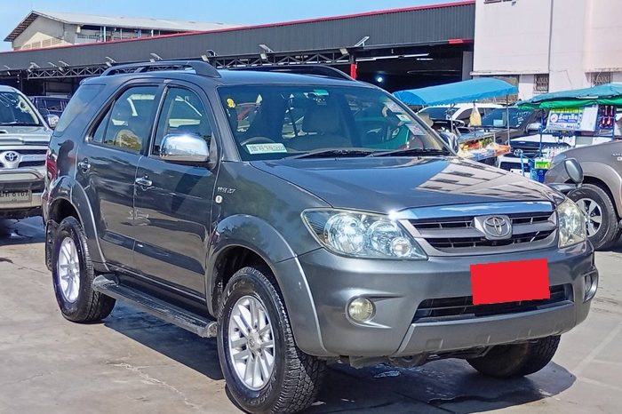 TOYOTA 4WD 2010 2.7V AT FORTUNER DARK GREY 2342 full