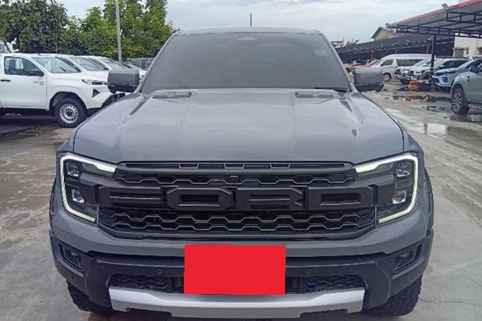 FORD RAPTOR 4WD 2022 3.0 AT DOUBLE CAB GREY 4163 full