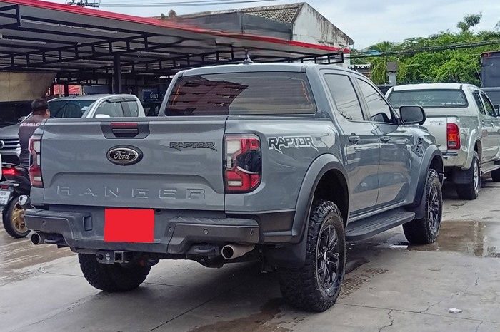 FORD RAPTOR 4WD 2022 3.0 AT DOUBLE CAB GREY 4163 full