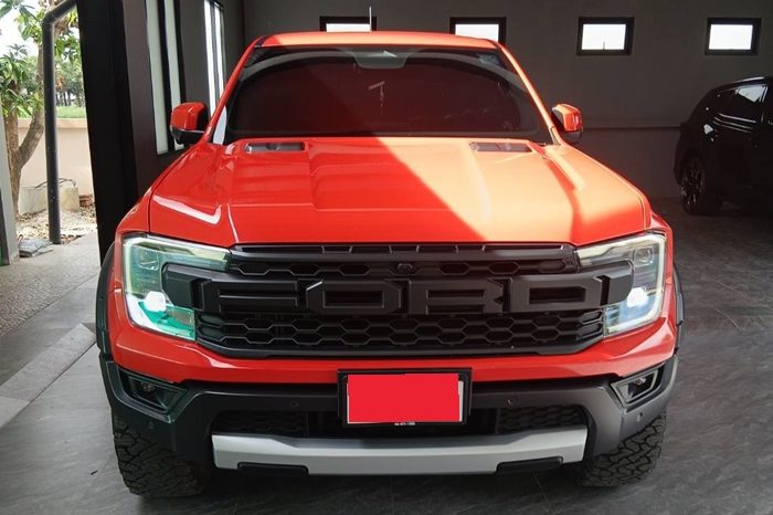 FORD RAPTOR 4WD 2023 3.0 AT DOUBLE CAB ORANGE 8443 full