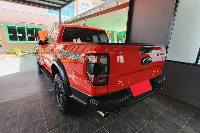 FORD RAPTOR 4WD 2023 3.0 AT DOUBLE CAB ORANGE 8443 full