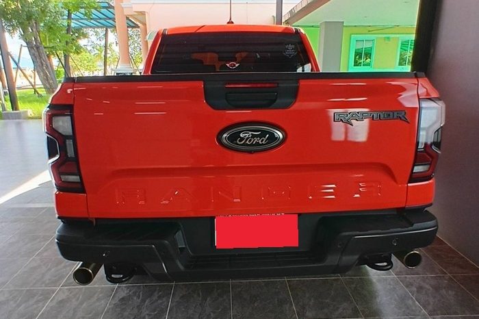FORD RAPTOR 4WD 2023 3.0 AT DOUBLE CAB ORANGE 8443 full