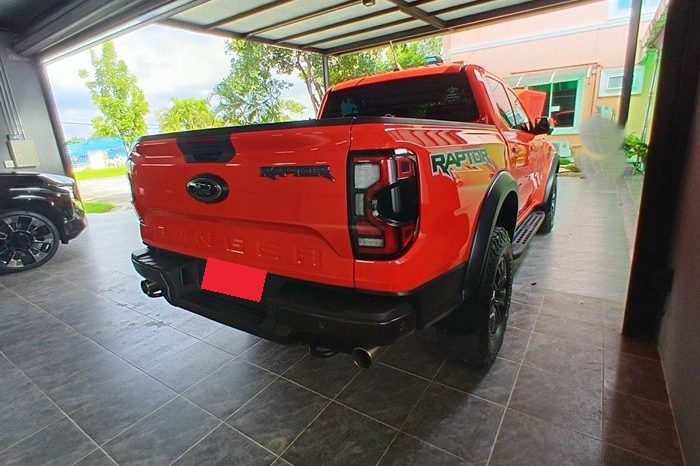 FORD RAPTOR 4WD 2023 3.0 AT DOUBLE CAB ORANGE 8443 full