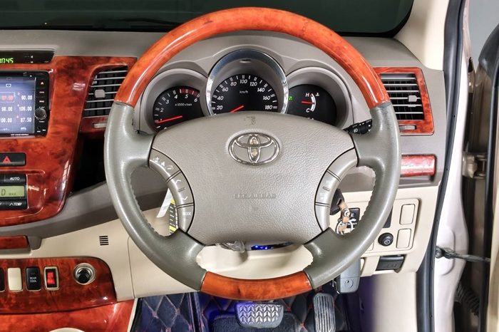 TOYOTA 4WD 2007 3.0V AT FORTUNER BROWN  8810 full