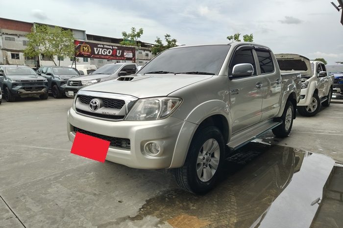 VIGO 4WD 2011 3.0G AT DOUBLE CAB SILVER  9456 full