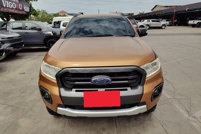 FORD 4WD 2019 2.0 AT DOUBLE CAB ORANGE  8383 full