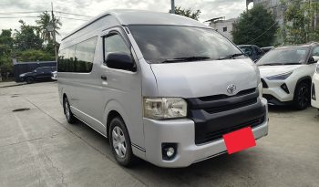 TOYOTA 2WD 2019 3.0 MT COMMUTER SILVER 9718 full