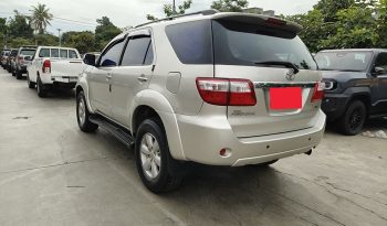 TOYOTA 2WD 2010 2.7V AT FORTUNER SILVER  1303 full