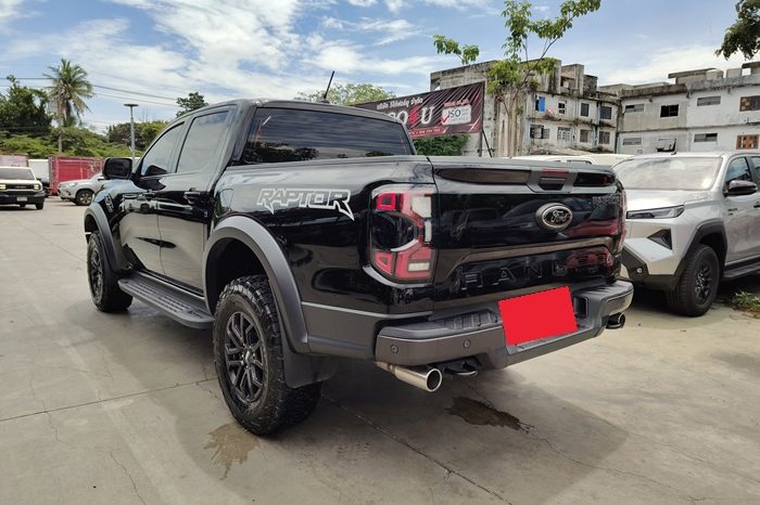 FORD RAPTOR 4WD 2022 3.0 AT DOUBLE CAB BLACK 9895 full