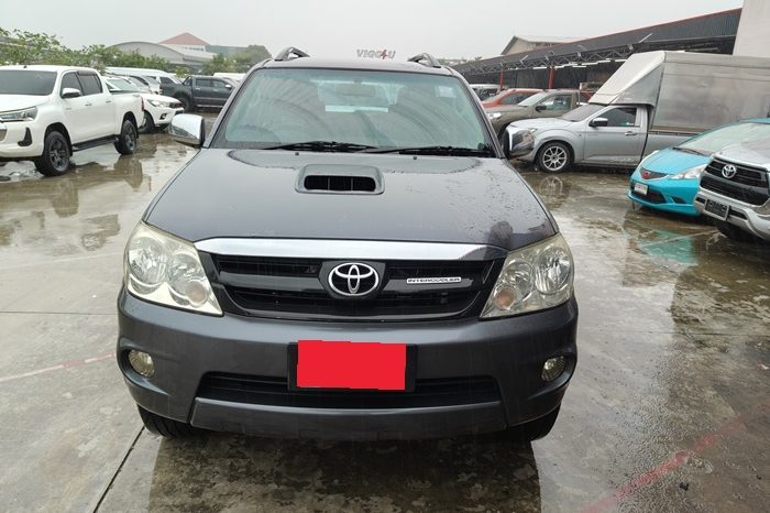 TOYOTA 4WD 2006 3.0V AT FORTUNER DARK GREY  4310 full
