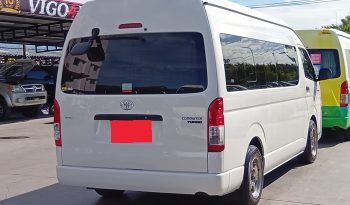 TOYOTA 2WD 2019 3.0 MT COMMUTER WHITE 3454 full