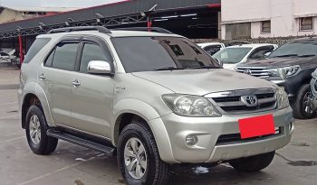 TOYOTA 4WD 2005 2.7V AT FORTUNER SILVER 7625 full