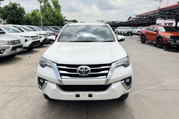 TOYOTA 4WD 2020 2.4V AT FORTUNER WHITE  7070 full