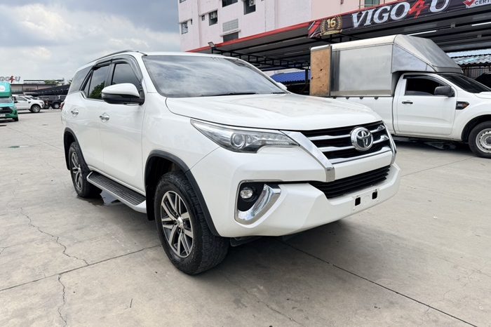 TOYOTA 4WD 2020 2.4V AT FORTUNER WHITE  7070 full