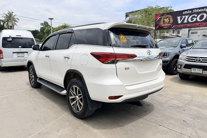 TOYOTA 4WD 2020 2.4V AT FORTUNER WHITE  7070 full