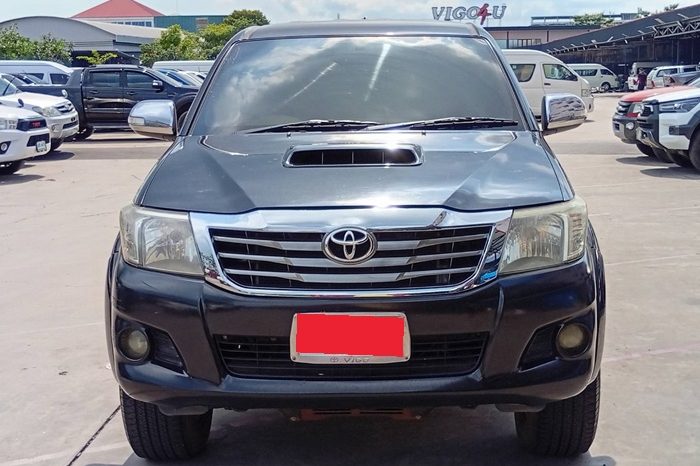 VIGO 4WD 2013 2.5E MT DOUBLE CAB BLACK  1564 full