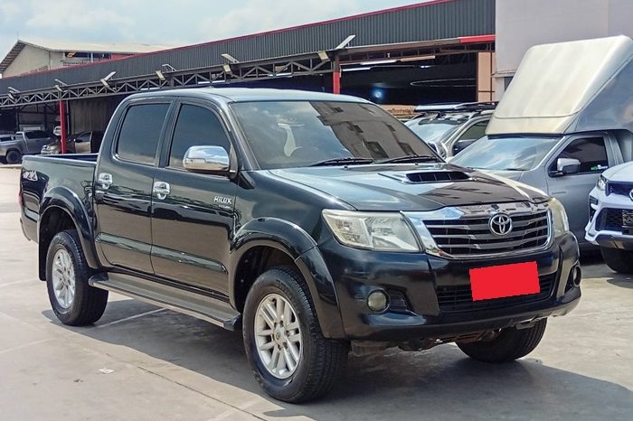 VIGO 4WD 2013 2.5E MT DOUBLE CAB BLACK  1564 full