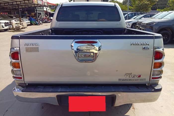 VIGO 4WD 2007 2.5E MT DOUBLE CAB SILVER  9784 full