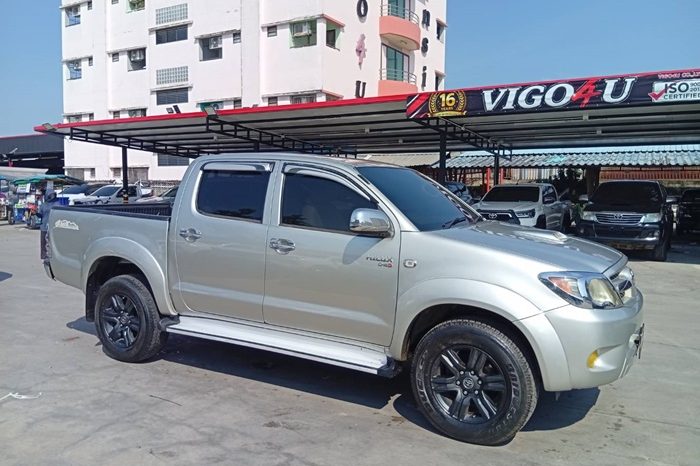 VIGO 4WD 2007 2.5E MT DOUBLE CAB SILVER  9784 full