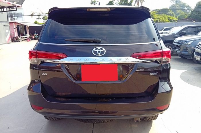 TOYOTA 4WD 2019 2.8V AT FORTUNER BROWN  4496 full