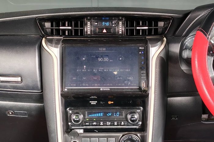 TOYOTA 4WD 2021 2.8V AT FORTUNER RED  858 full