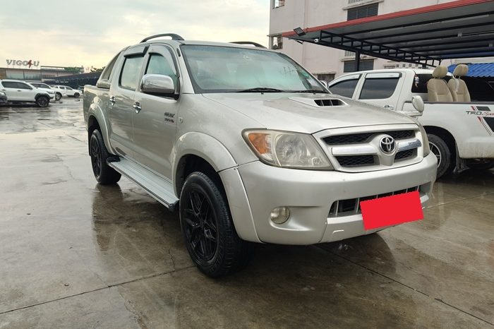VIGO 4WD 2007 3.0G AT DOUBLE CAB SILVER  1680 full